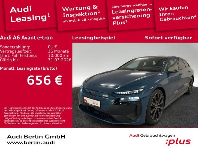 Audi A6 e-tron edition one blue performance HUD 2025 Elektrisch