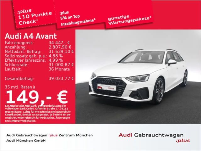 Audi A4 40 TFSI S tronic 2x S line HuD/ACC/Virt 2024 Benzine