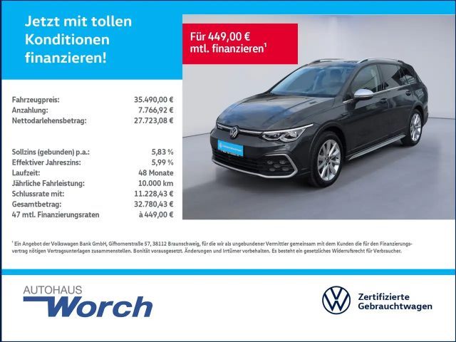 Volkswagen Golf Variant VIII Alltrack 2.0 TDI DSG KAMERA+AHK+NAVI+ 2024 Diesel