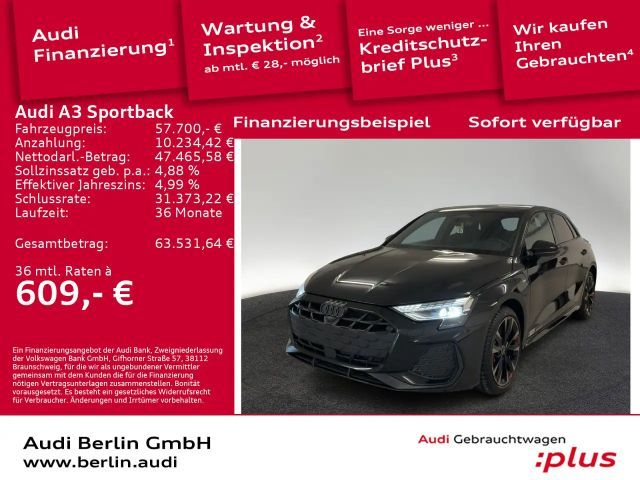 Audi A3 S line TFSI e S tronic 2026 Hybride / Benzine