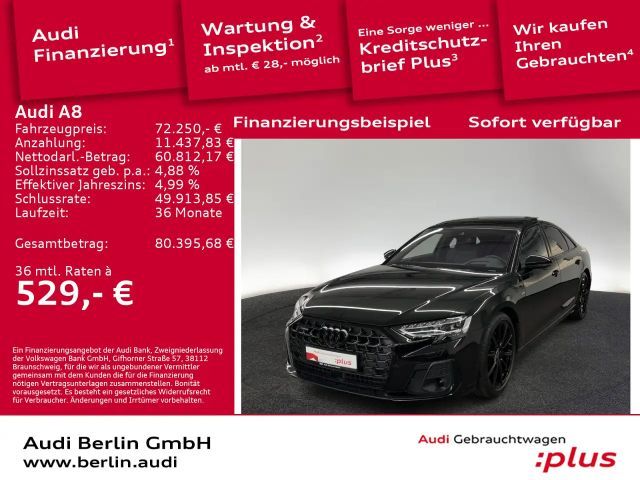 Audi A8 50 TDI qu.tiptr. STDHZG PANO HUD 360°K NAVI 2024 Diesel