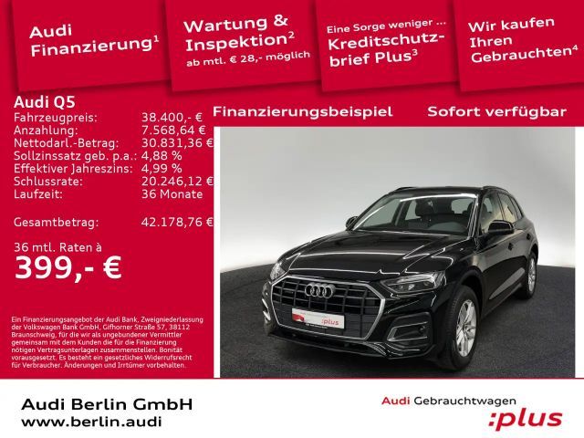 Audi Q5 50 TFSI e qu.S tr. AHK 360°K VIRTUAL LED NAVI 2023 Hybride / Benzine