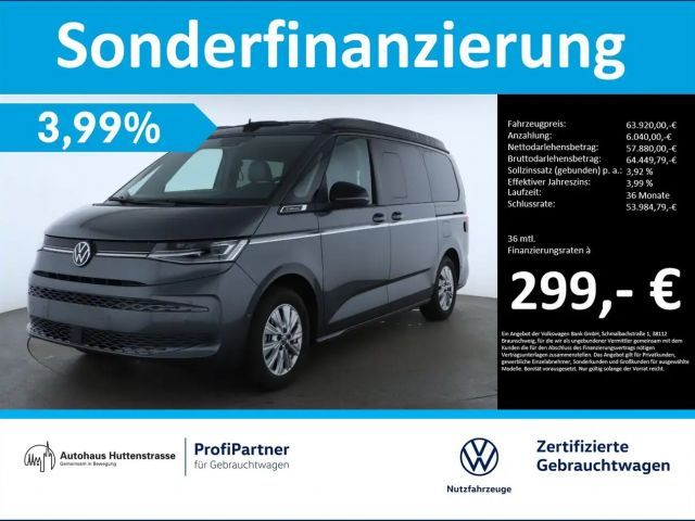 Volkswagen T7 California 2.0 TSI DSG Ocean STANDHZG eDACH AHK 2025 Benzine