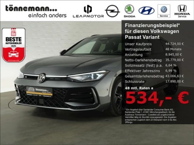 Volkswagen Passat Variant R-LINE TDI DSG 4MOTION+ANHÄNGERKUPPLUNG+NAVI+LED M 2025 Diesel