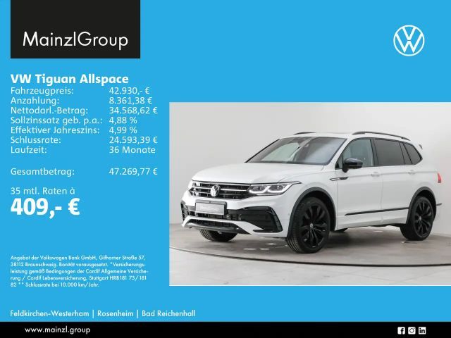 Volkswagen Tiguan Allspace 2.0 TSI 4M DSG R-Line AHK StdHzg 2023 Benzine