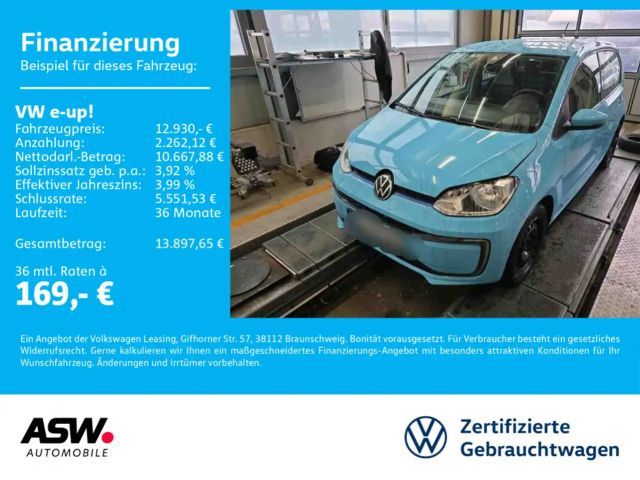 Volkswagen e-up! move up! RFK PDC SHZ GRA CCS 2021 Elektrisch
