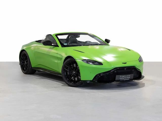 Aston Martin V8 Vantage Roadster -Racing Line Kermit Green- 2022 Benzine