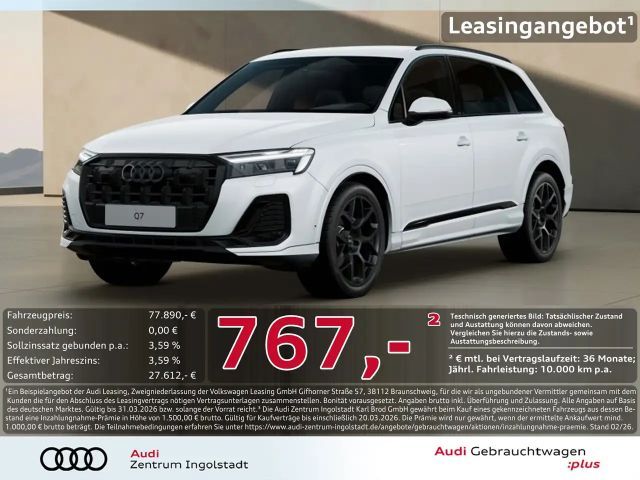 Audi Q7 50 TDI qu S line Luft AHK B&O STHZG MATRIX 2025 Diesel