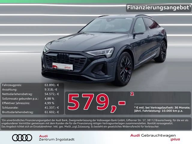 Audi Q8 e-tron Sportback 55 qu edition S line HuD 21" 2023 Elektrisch
