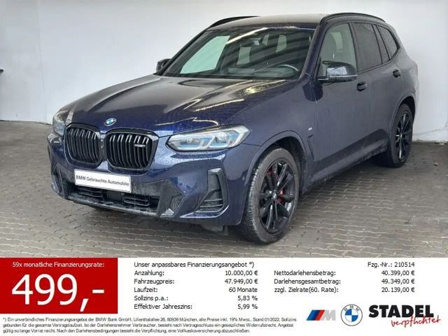 BMW X3 M 40d Navi.Laser.ACC.360°.AHK.SHzvo+hi.KomfZg 2022 Diesel