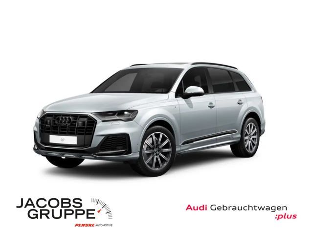 Audi Q7 55 TFSI quattro S line Pano/AHK/Luftfederung/Optik schwarz//Area Vi 2023 Benzine