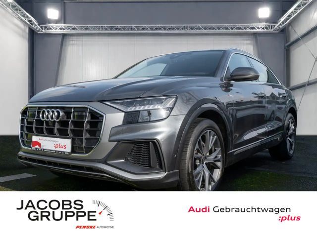 Audi Q8 55 TFSI quattro S line Selection AHK/TopView/Luftfederung/Tech.Sele 2023 Benzine