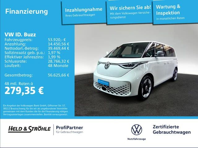 Volkswagen ID. Buzz ID.Buzz Pro KR AHK LED NAV KAM PDC SHZ ACC 5J.GA 2025 Elektrisch