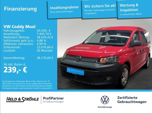 Volkswagen Caddy 2.0 TDI 7SITZE ACC NAVI R-KAM PDC SHZ 2022 Diesel