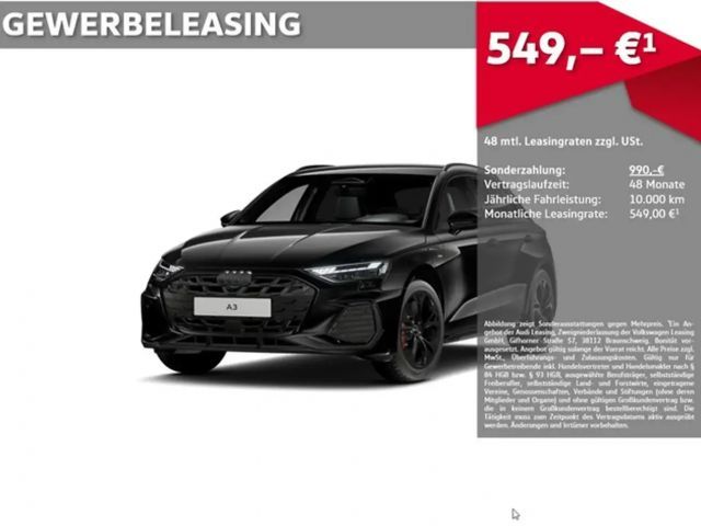 Audi A3 Sportback 45 TFSI e 2x S LINE SONOS ACC 360 2026 Hybride / Benzine