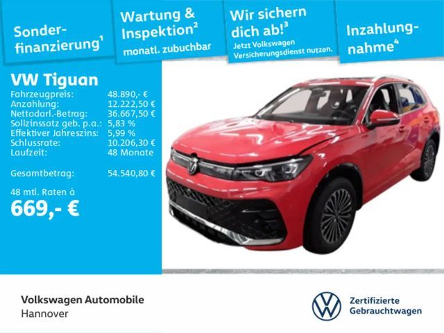 Volkswagen Tiguan 2.0 TDI R-Line DSG Navi AHK LED DigCockpi 2025 Diesel