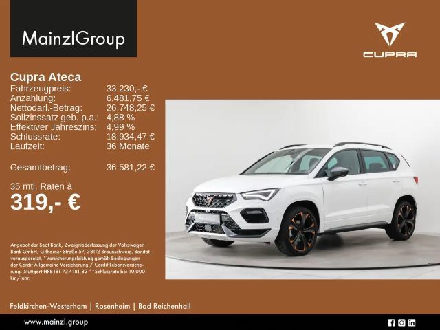 Cupra Ateca 1.5 TSI DSG AHK SHZ 360° Klima CarPlay 2024 Benzine