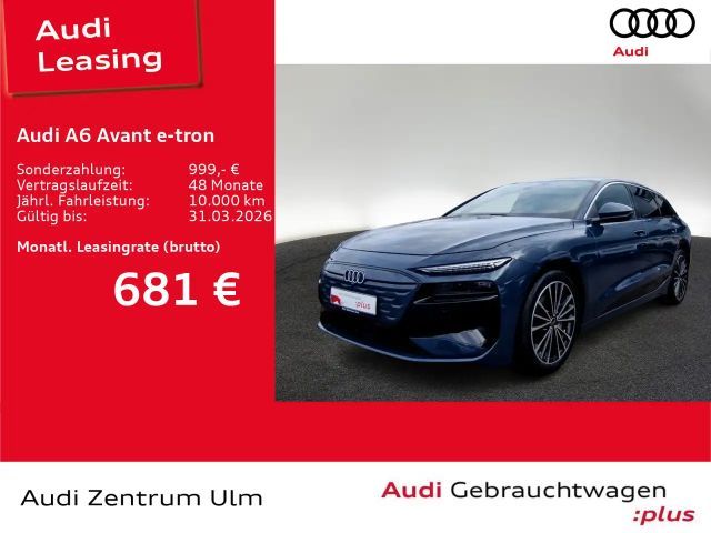 Audi A6 e-tron qu S-Line 20 AHK MATRIX 0,25% 2025 Elektrisch