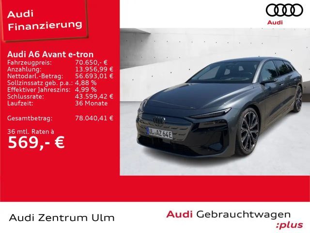 Audi A6 e-tron performance S-Line edition one 2025 Elektrisch