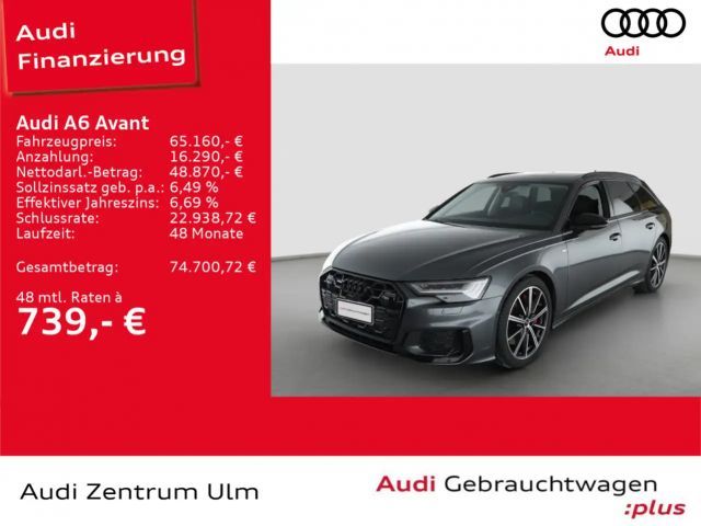 Audi A6 S-Line Black 55 TFSI qu AHK LEDER PANO 2025 Hybride / Benzine