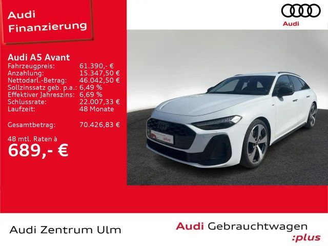 Audi A5 S-Line TFSI e-hybrid qu 20 AHK 5J.GAR. 2025 Hybride / Benzine