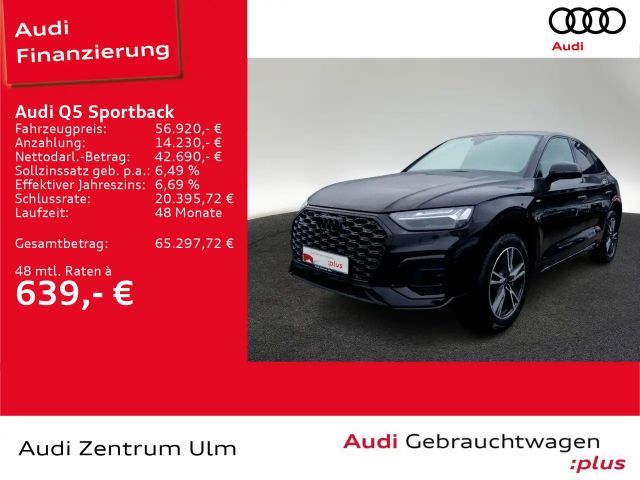 Audi Q5 S-Line Black 50TDI qu AHK HuD LEDER 2025 Diesel