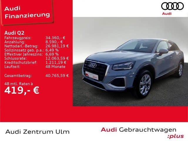 Audi Q2 35 TFSI advanced AHK RKAM MATRIX STANDHZG NAV 2025 Benzine