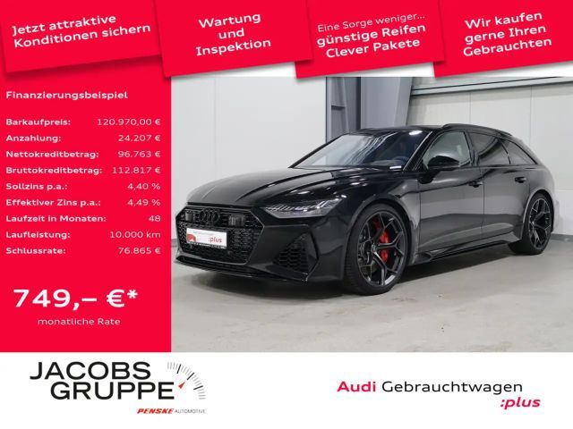Audi RS6 Avant performance B&O*Pano*Laser*Sitzbelüftung*R-Kamera * 2025 Benzine