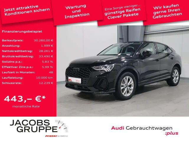 Audi Q3 Sportback 45 TFSIe Matrix-LED*PDC*Tempomat * 2022 Hybride / Benzine