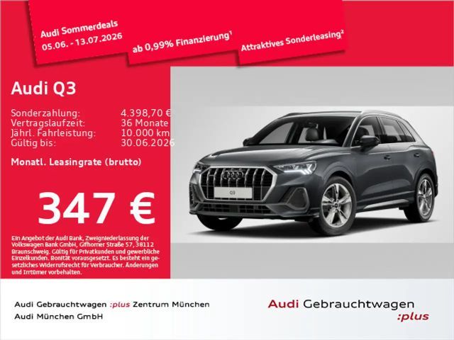 Audi Q3 40 TDI qu. S tronic S line Matrix/AHK/Navi+ 2025 Diesel