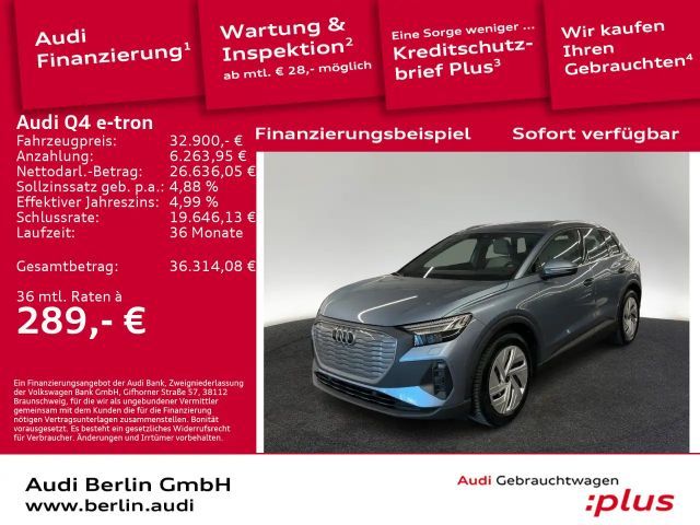 Audi Q4 e-tron 45 qu. MATRIX NAVI RFK PANO HUD 2023 Elektrisch