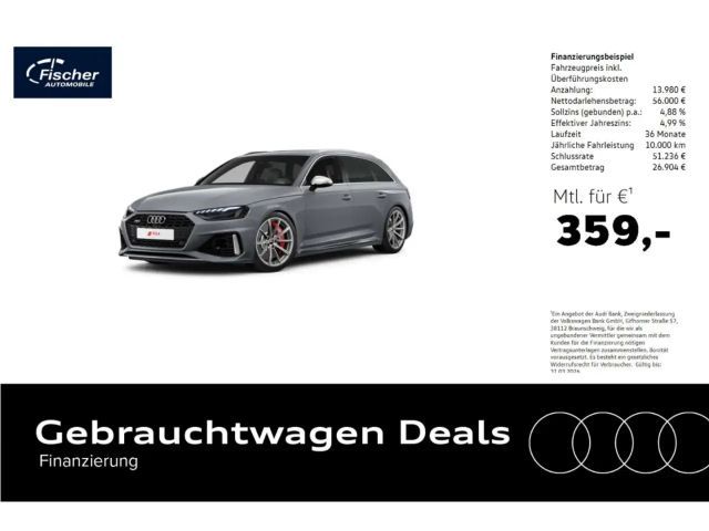 Audi RS4 Avant 2.9 TFSI Quattro B&O/VCP/Head-up/LED 2023 Benzine