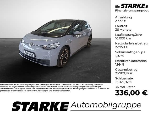 Volkswagen ID.3 Pro S LED Navi PDC Sitzheizung ACC 2022 Elektrisch