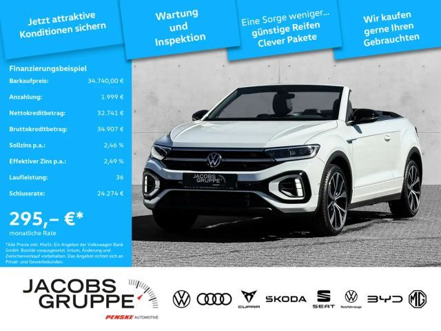 Volkswagen T-Roc Cabriolet 1.5 TSI Black-Style/ACC/LED/Navi/Induktives-Laden/IQ-D 2025 Benzine