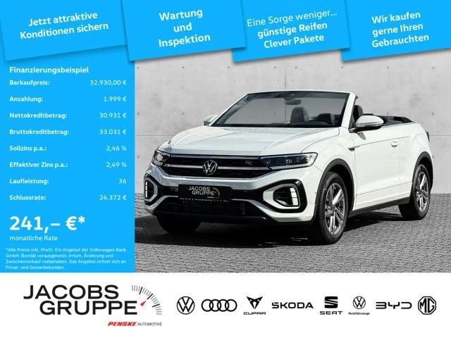 Volkswagen T-Roc Cabriolet 1.5 TSI AHK/ACC/LED/IQ-Drive/Navi/Induktives-Laden/2-Z 2025 Benzine