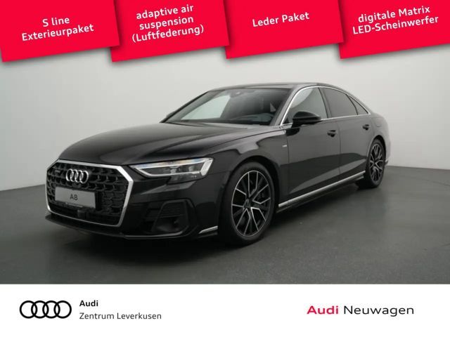 Audi A8 e-hybrid S line MATRIX LUFT B&O AHK LEDER 2024 Hybride / Benzine