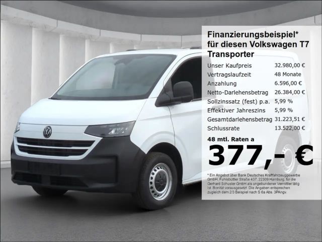 Volkswagen T7 Transporter Kasten KR TDI*LED Tempo PDC Klima 2026 Diesel