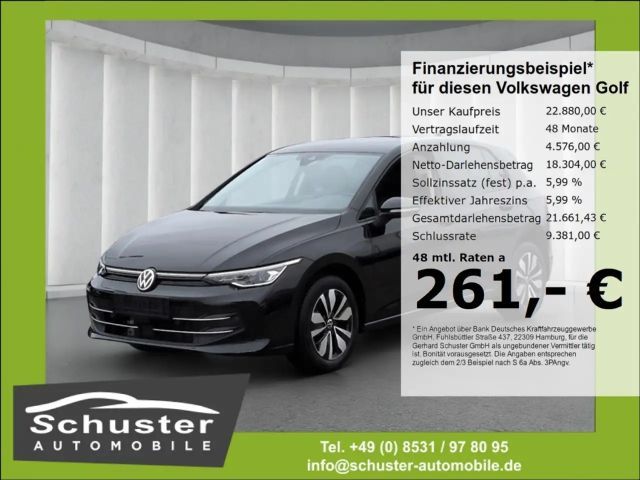Volkswagen Golf VIII GOAL 1.5TSI*AHK LED+ ACC Navi VKZ-Erk 2025 Benzine
