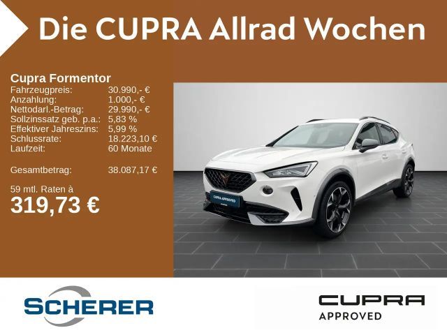 Cupra Formentor 2.0 TSI VZ EPH KLIMA LED ACC 2024 Benzine