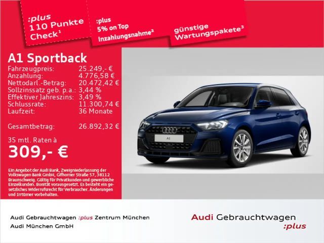 Audi A1 2025 Benzine