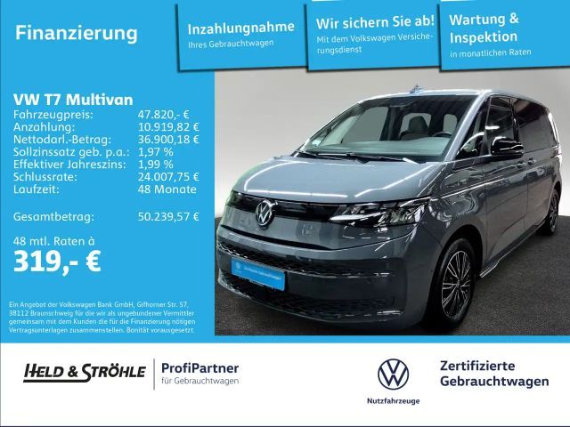 Volkswagen T7 Multivan KÜ 2.0 TDI DSG LED NAV STHZ AHK 17" 2024 Diesel