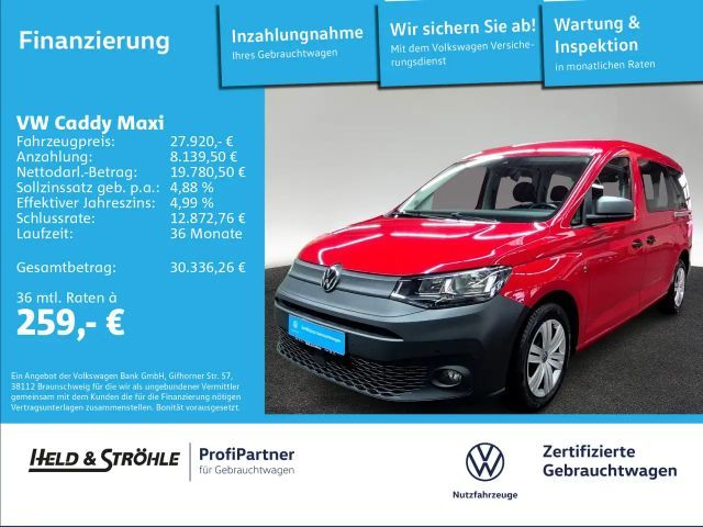 Volkswagen Caddy 2.0 TDI DSG 7SITZE ACC NAVI PDC SHZ 2022 Diesel