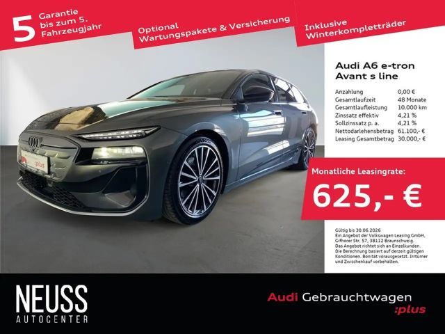 Audi A6 e-tron Avant S line AHK+MEMORY+ACC+AIR+MATRIX+HPC 2025 Elektrisch