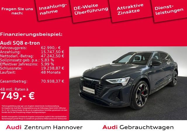 Audi SQ8 e-tron quattro Matrix Standklima Pano B&O Ka 2023 Elektrisch