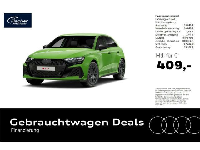 Audi RS3 Sportback TFSI qu. 290 kmh/Matrix/Sonos/19'' 2024 Benzine