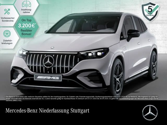 Mercedes-Benz EQE 43 4M NIGHT+PANO+360+AHK+BURMESTER+KEYLESS 2025 Elektrisch