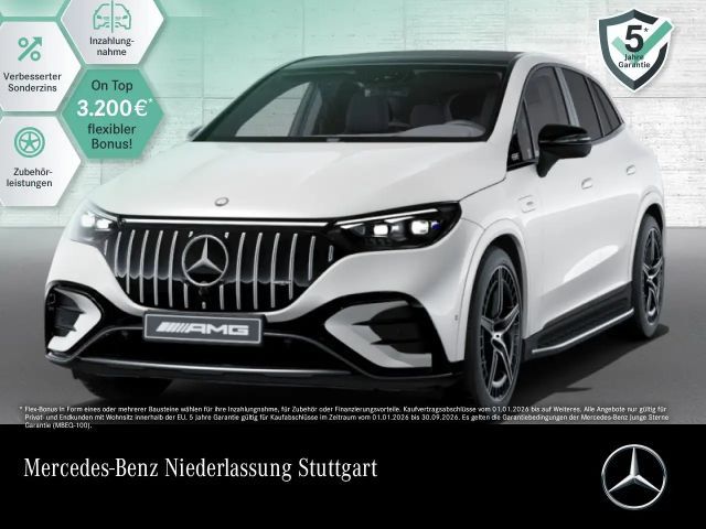 Mercedes-Benz EQE 43 4M NIGHT+PANO+360+AHK+BURMESTER+KEYLESS 2025 Elektrisch
