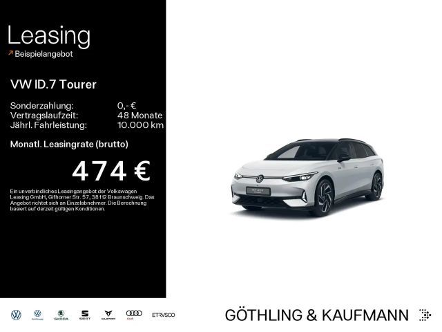 Volkswagen ID.7 GTX 4M*NAVI*WP*AHK*KAM*EasyOpen*Assi 2025 Elektrisch