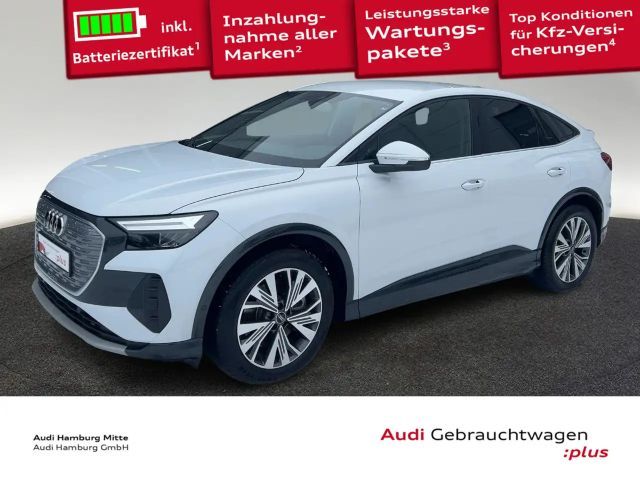 Audi Q4 e-tron Q4 Sportback 50 e-tron quattro 220 kW Waermepump 2023 Elektrisch