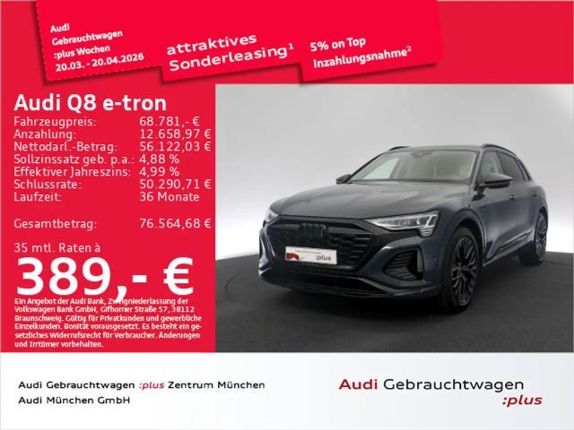 Audi Q8 e-tron 55 qu. UPE:120" Pano/Matrix/AHK/B&O 2024 Elektrisch